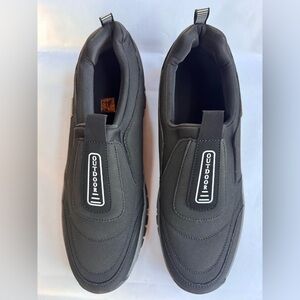 Black Men's Slip-On Loafers